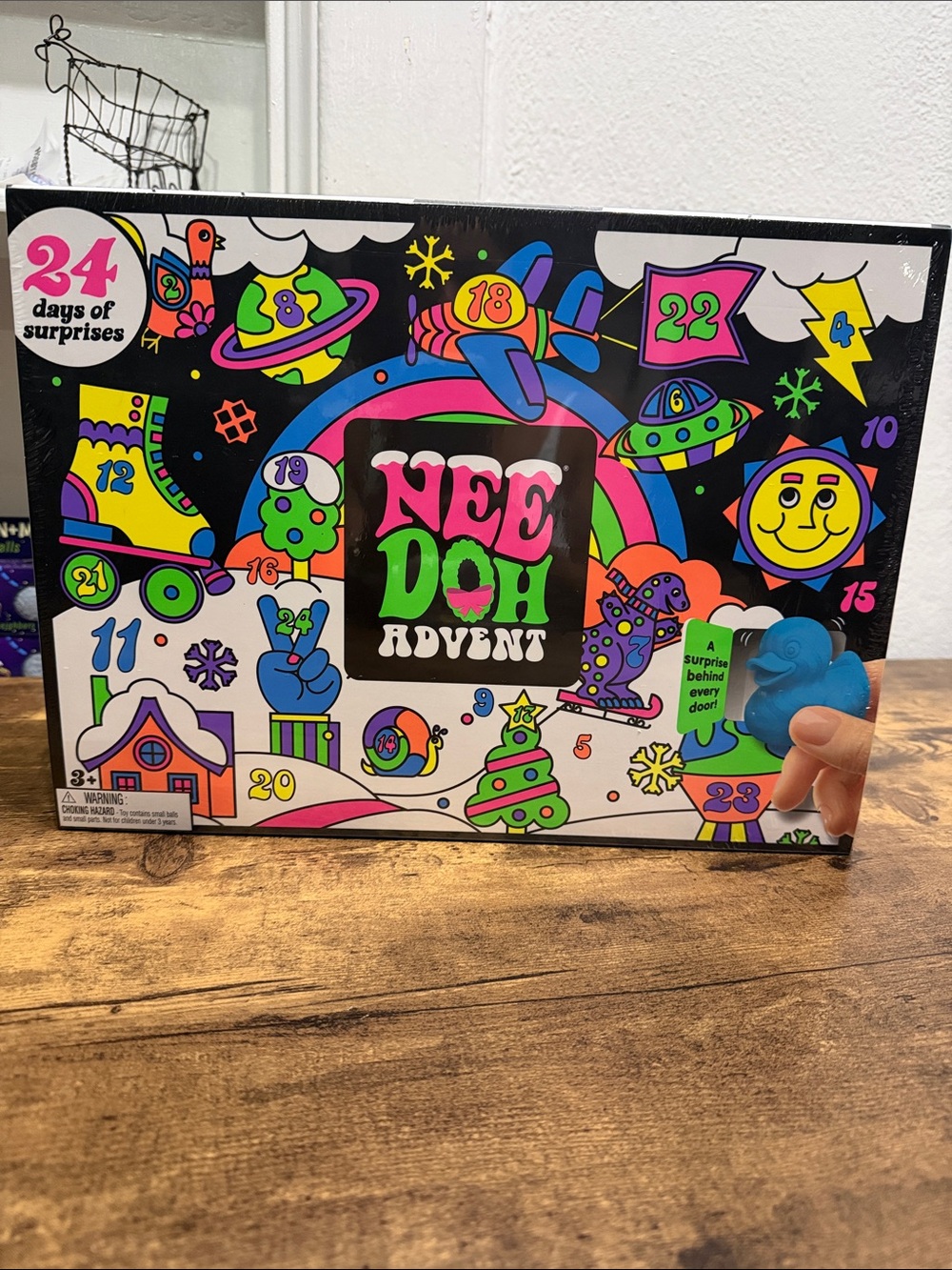 NeeDoh Advent Countdown for Squishmas!!Kids - Tis the Squeezin’ Authentic